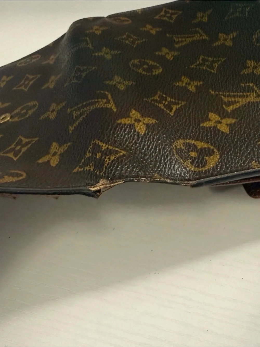 Louis Vuitton Monogram Continental Wallet in Brown and Gold